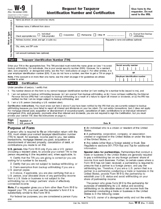 Printable IRS W9 Form